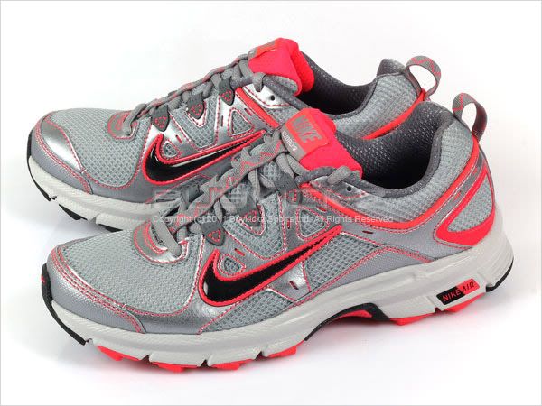   Wmns Air Alvord 9 Metallic Cool Grey/Black Neutral Grey Red 443847 004