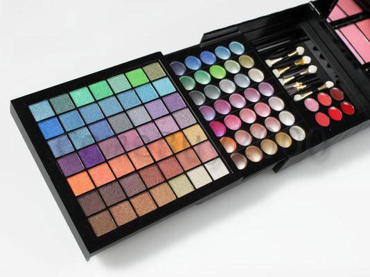 177 COLOR MAKEUP COMBO PALETTE 168 ULTRA SHIMMER EYESHADOW + 6 