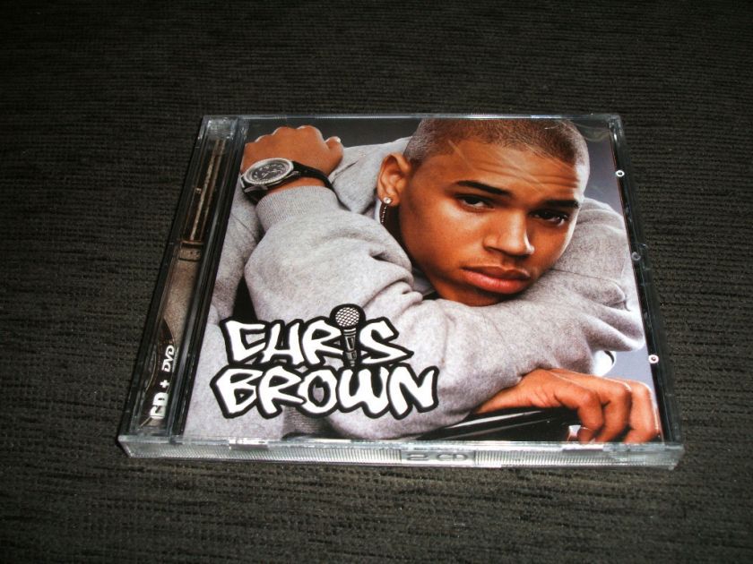 Chris Brown   Chris Brown KOREA CD+DVD *SEALED* RARE  
