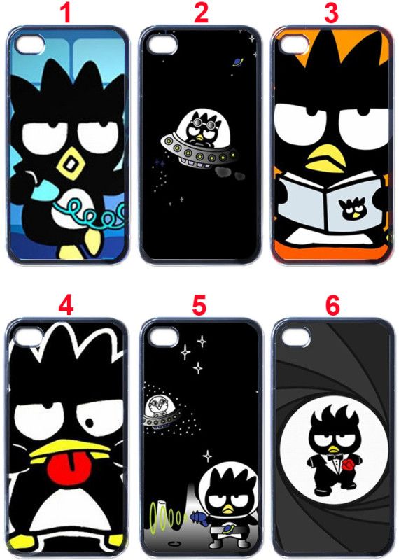 Sanrio Badtz Maru Apple iPhone 4 Case (Black)  