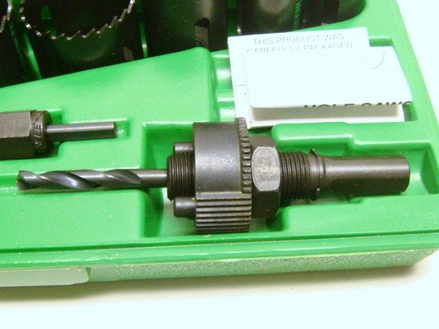 GREENLEE 830 HOLE SAW KIT W/ CASE  