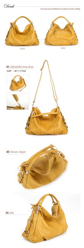 New GENUINE LEATHER purses handbags Totes HOBO SHOULDER Bag [WB1057 