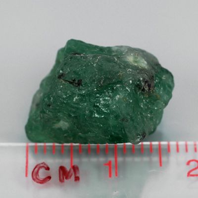 Untreated 14.42ct Natural Green Emerald Facet Rough Gem, ZAMBIA  
