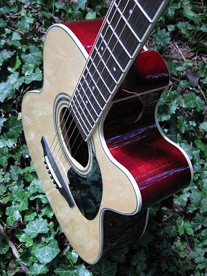 ZAGER EZ PLAY 50OM SPRUCE ACOUSTIC OM SIZE GUITAR  