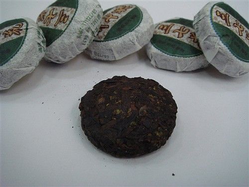 50Pcs*5g/ Panax Flower Puerh Mini Tuo cha/Ripe  