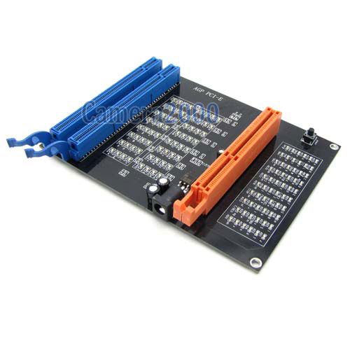 AGP PCI E Display Graphics Diagnostic Video Card Tester Card 