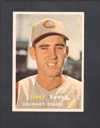 1957 TOPPS Baseball #358 JERRY LYNCHNM/MT  