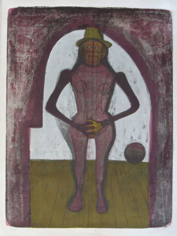 Rufino Tamayo litho Femme au collant/Mujeres Suite  