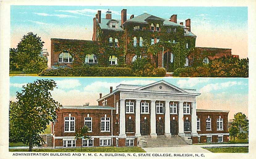 NC RALEIGH STATE COLLEGE YMCA BUILDING ADMINISTRATION R66821  