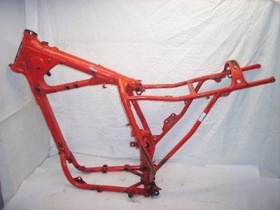 85 HONDA XR600R XR600 XR 600R 600 R MOTORCYCLE BODY CHASIS CHASSIS 