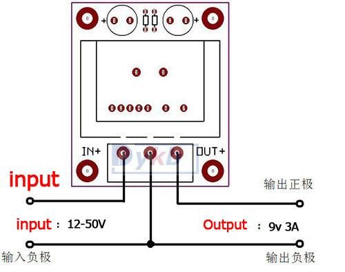 This HRD converter is a voltage switching regulator providing 