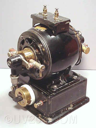 ANTIQUE ELECTRIC MOTOR GENERATOR VICTOR ELECTRIC COMPANY  