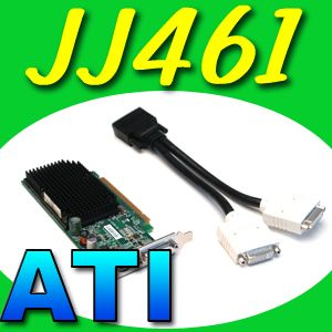 Dell/ATI Radeon X1300 256MB Video Card+Cable DVI JJ461  