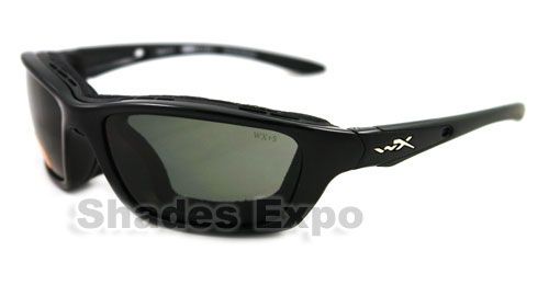 NEW WILEY X SUNGLASSES WX 857 BLACK BRICK AUTH  