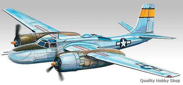 Revell 1/48 A 26B Invader Bomber plastic model kit#5524  