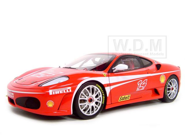 ELITE FERRARI F430 CHALLENGE ELITE #14 118 HOT WHEELS  