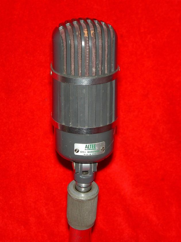 Altec Western Electric 670B Ribbon Vintage Microphone  