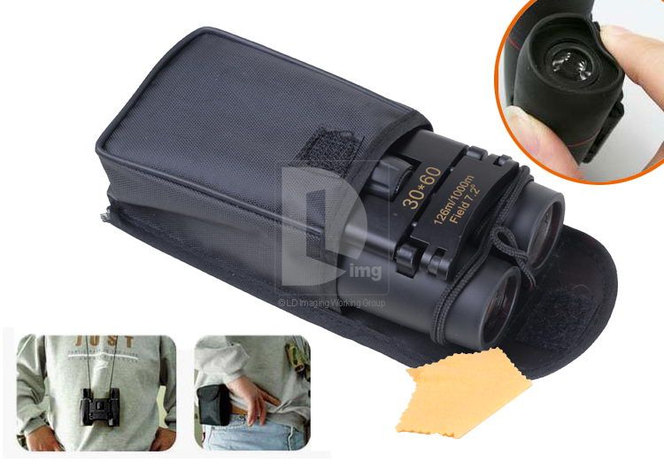 Mini Sakura 30 60 Day and Night Vision Binoculars/Telescope with Red 