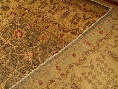   Handmade Carpet Natural Vegetable Dye Wool Large Sultanabad Rug  