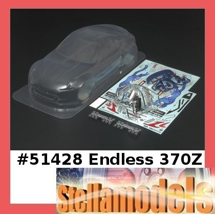 10th scale r c car body parts set 51428 endless nissan 370z body 