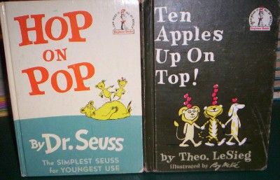 Lot of 15 Dr. Seuss Hardcover Childrens Bright & Early Beginner free 