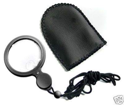 3X PENDANT ILLUMINATED MAGNIFIER MAGNIFYING NECK  