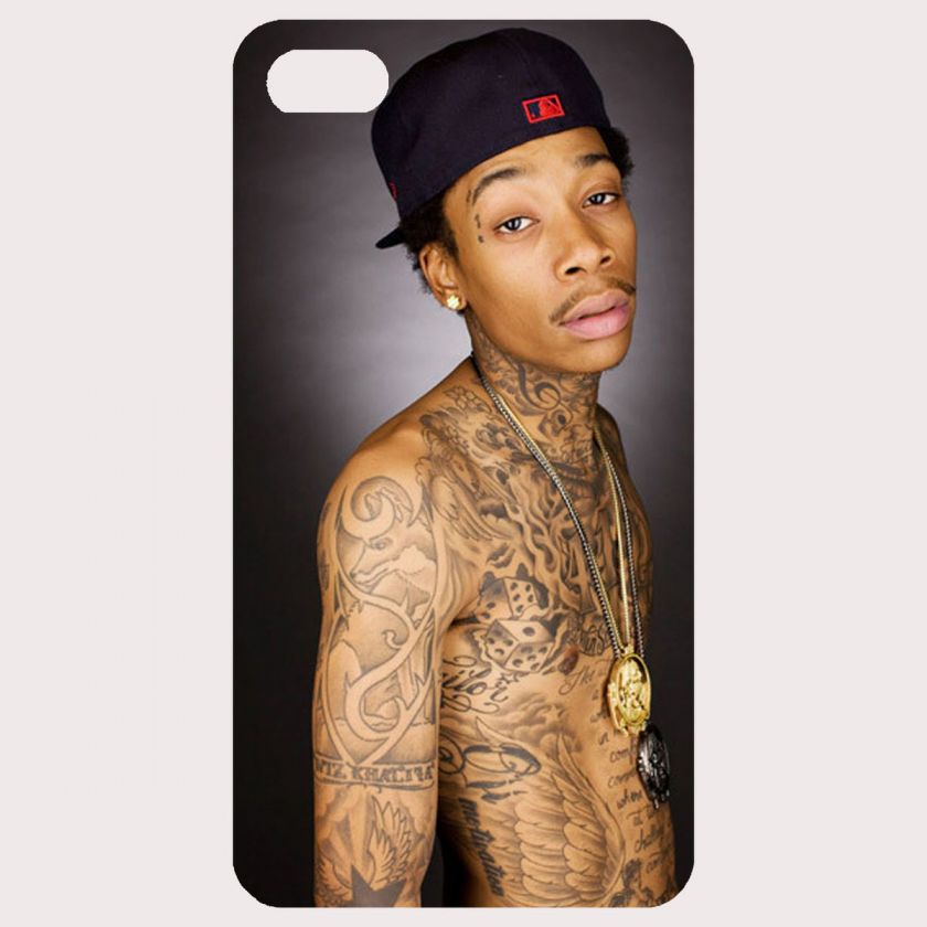 Wiz Khalifa Design Apple IPHONE 4/4S White Case Cover  