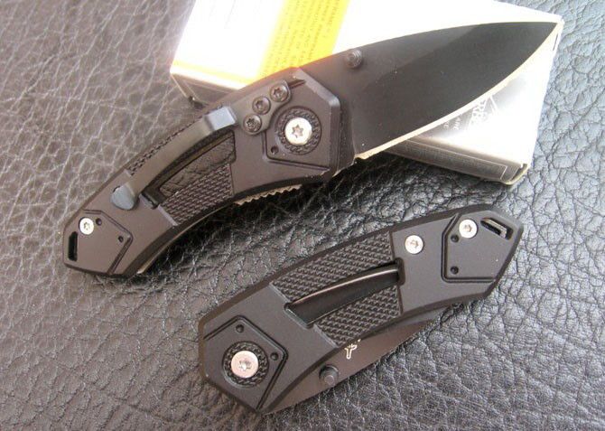 GERBER Clip Pocket Steel Saber Folding Knife 45  