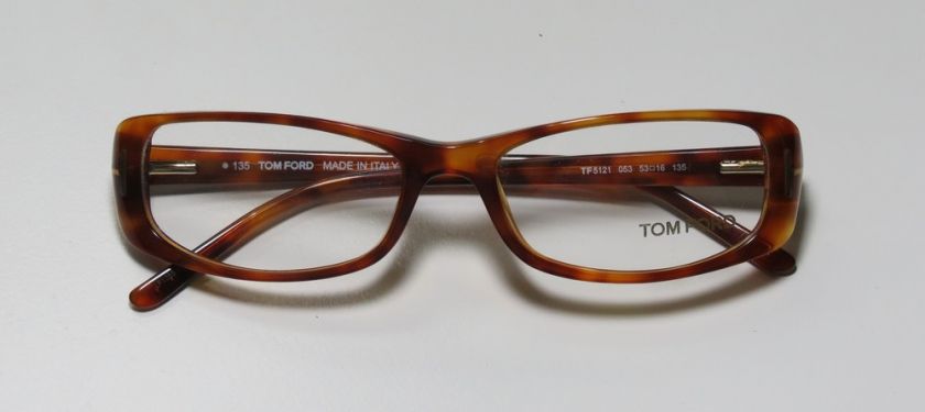 NEW TOM FORD TF 5121 51 16 135 TORTOISE PLASTIC EYEWEAR/EYEGLASSES 