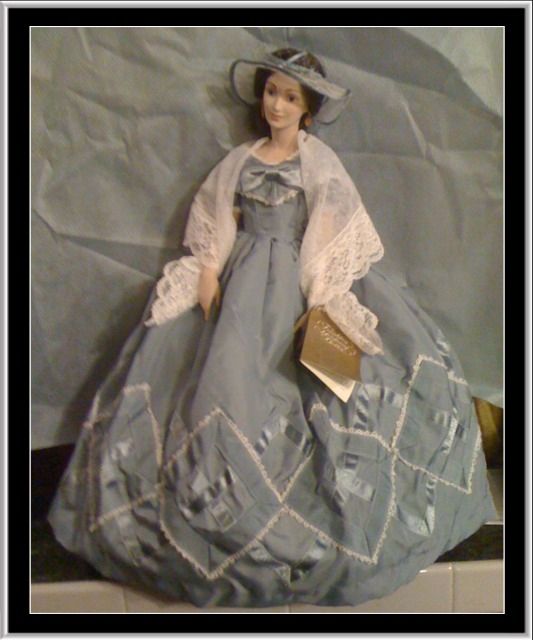 FRANKLIN HEIRLOOM GONE WITH THE WIND Melanie Wilks DOLL  