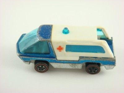   Hot Wheels   AMBULANCE   Redline   Blue   #6451   Heavyweights  