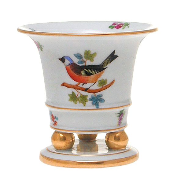 Herend   Bird Decor Urn / Vase, Hungary, Hungarian  