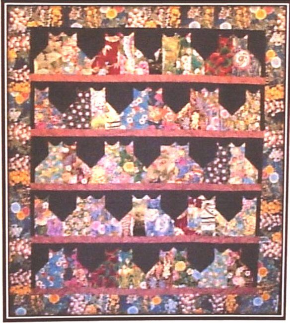   size 42 x 56 (Baby/Lap, 20 cats) or 61 x 68 (Throw, 40 cats