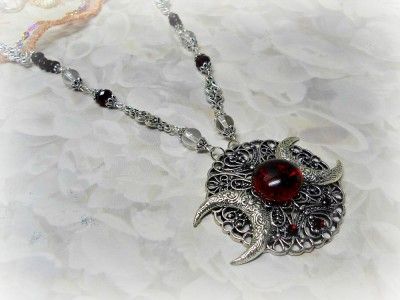   wiccan necklace, Yule Sabbat, Christmas ,Wiccan jewelry,pagan  