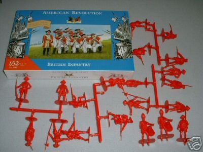 Accurate 1/32 54mm AWI British Redcoats  
