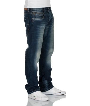   COUPE DROITE JACK AND JONES RICK FOUR BB 776 BLEU FONCé DéLAVé NEUF