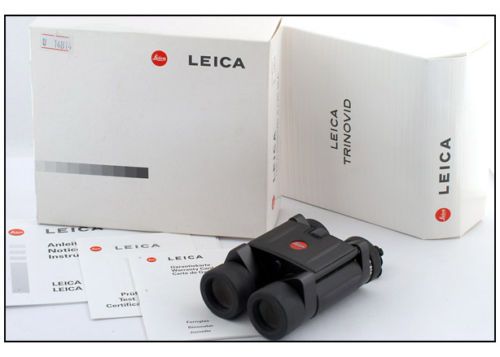 NEW@ LEICA TRINOVID 8X20 BCA BINOCULARS 40339 black  