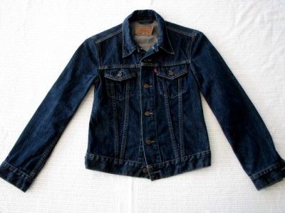   AUTHENTIC LEVIS CLASSIC WOMENS 2 POCKET WESTERN DENIM JACKET