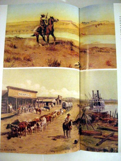 1971 ART OF THE OLD WEST GILCREASE COLLECTION PAINTINGS  