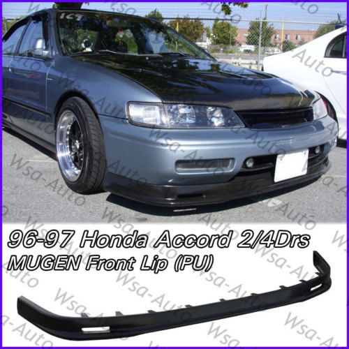 96 97 Honda Accord MUGEN JDM Front Bumper Lip PU Coupe  