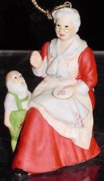 Tom Tierney Mrs. Claus 1925 Christmas Ornament M.I.B.  