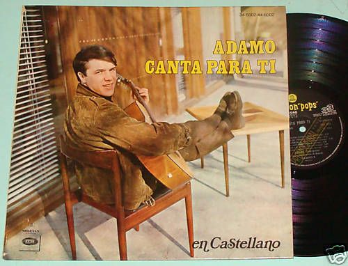 Salvatore ADAMO CANTA in spanish ARGENTINA NM PRO LP  