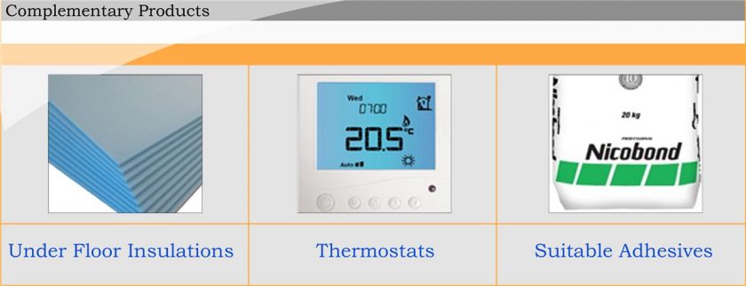   Living Heat Conservatory Heating, For Use Under Laminate & Wood Floors