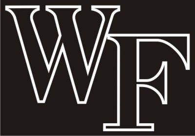 Wake Forest Vinyl Decal   Car Truck RV Laptop  