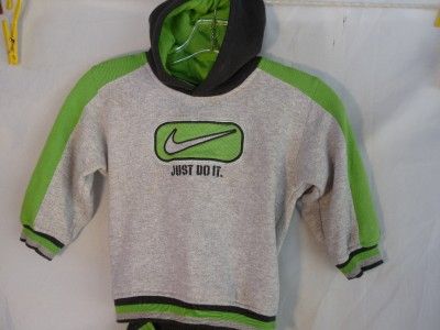 NIKE (2) Piece Sweatsuit JUST DO IT 4T  