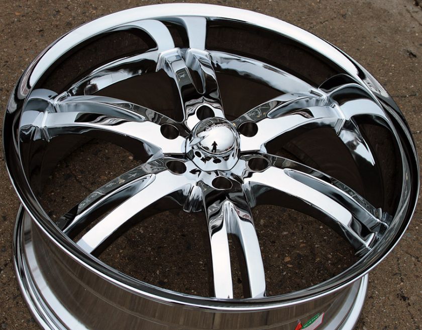 AKUZA DOMINION 701 20 CHROME RIMS WHEELS SILVERADO DENALI 07 up 