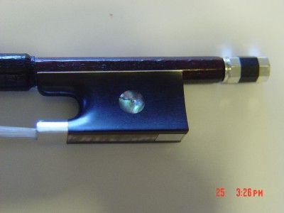 ANTIQUE OLD VIOLIN BOW SILVER MOUNTED 4/4 SIVORI  