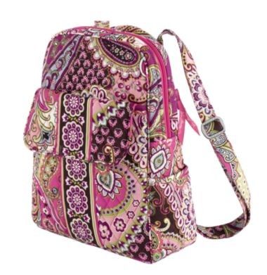 Nwt VERA BRADLEY VERY Berry Paisley BACKPACK Bag  