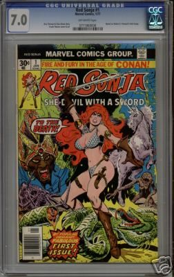 Red Sonja #1 CGC lot Vampirella Strikes #1 CGC 9.6  