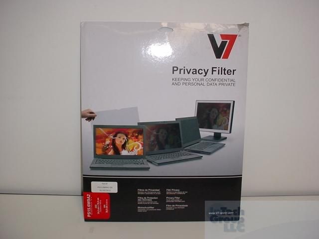 V7 PS15.6W9A2 2N 15.6 Frameless Privacy Filter F/ Notebook and 